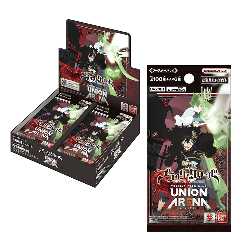 Black Clover Union Arena Box Japan Youkoso | Japanese Card Game & Figures Black Clover Union Arena Box Japan Youkoso | Japanese Card Game & Figures