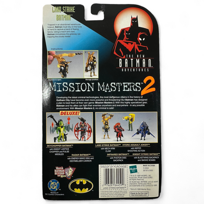 Batman Mission Masters 2 Land Strike Action Figure