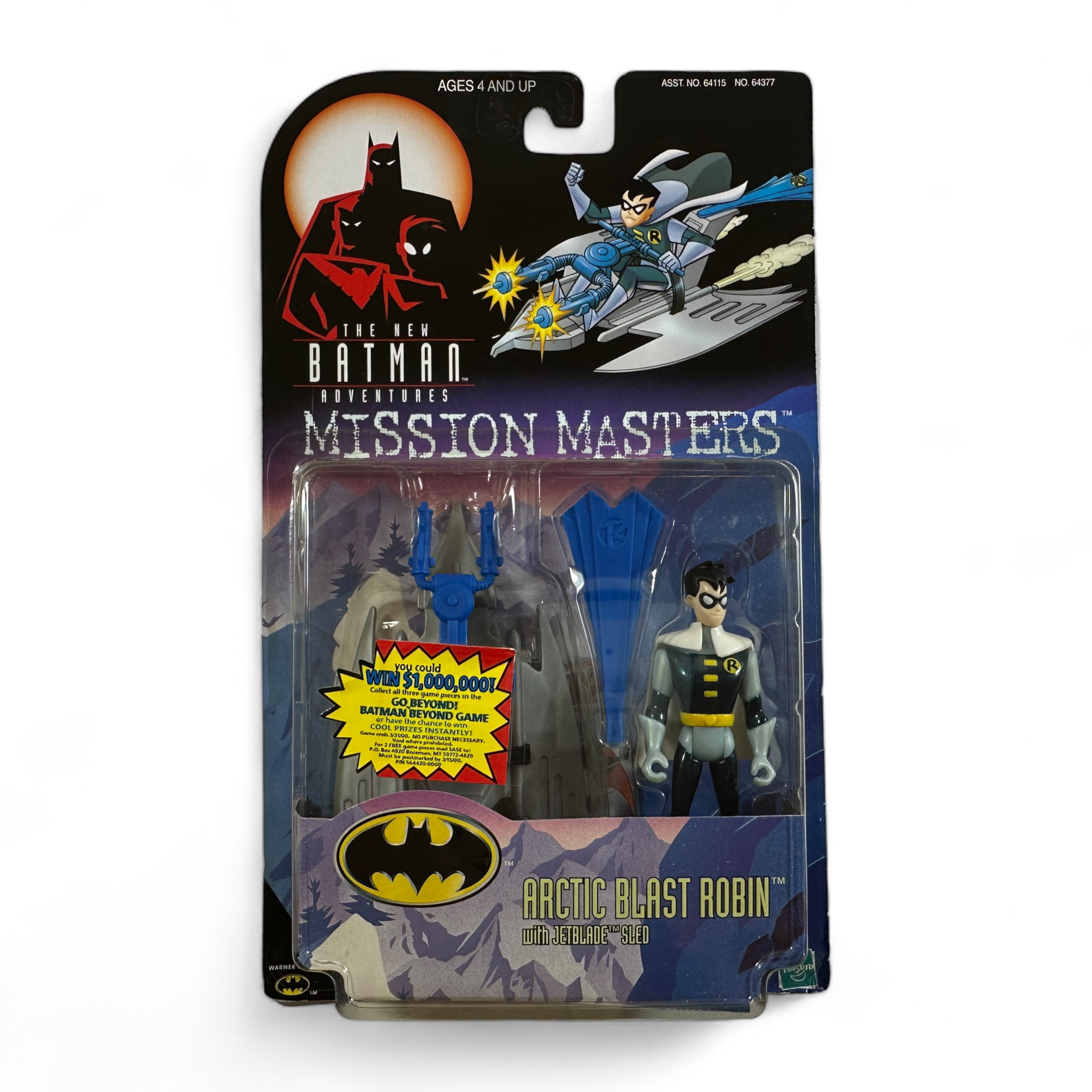 Batman Mission Masters Arctic Blast Robin Action Figure