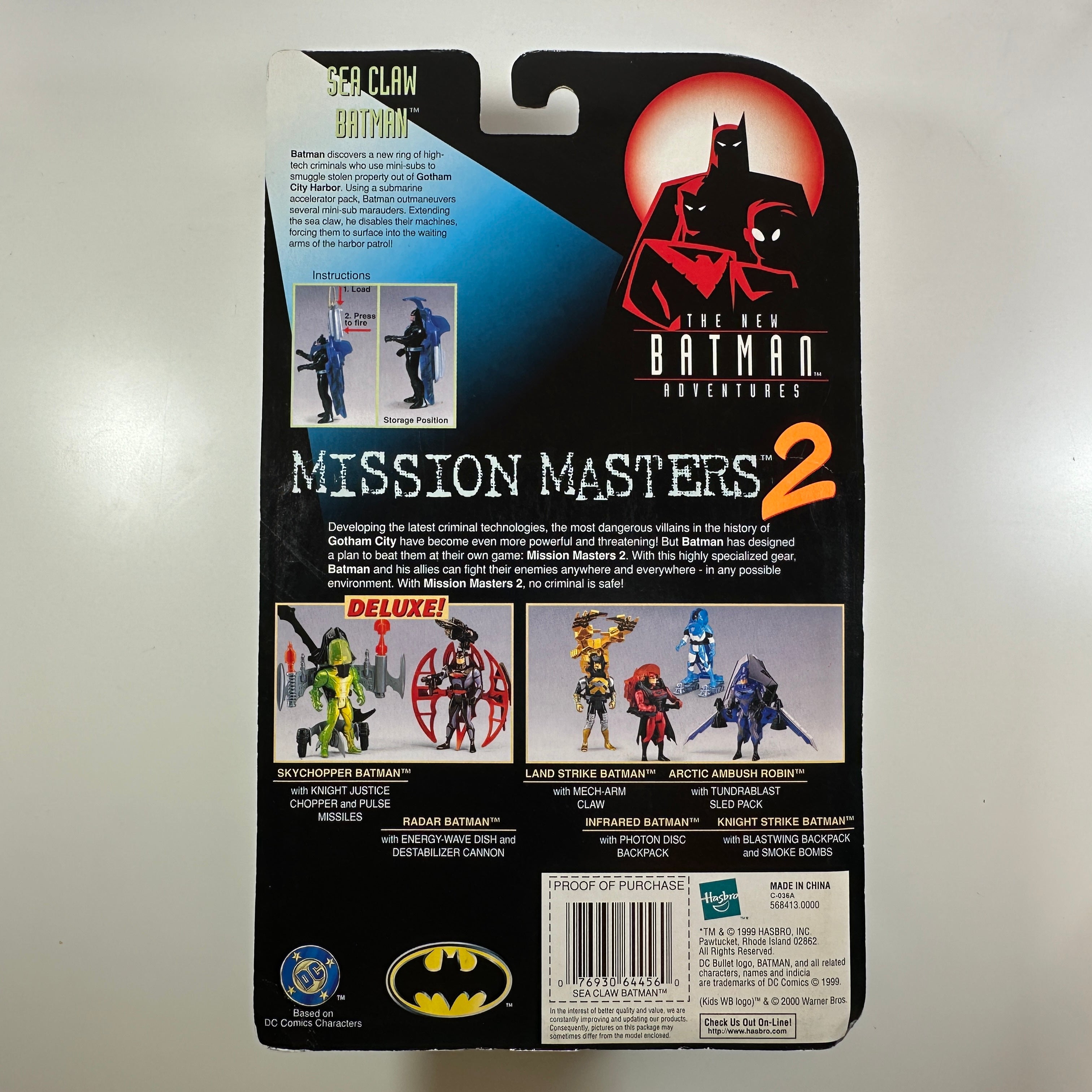 Batman Mission Masters 2 Sea Claw Figure