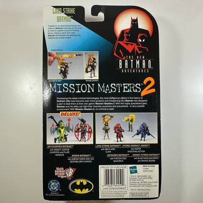 Batman Mission Masters 2 Land Strike Action Figure