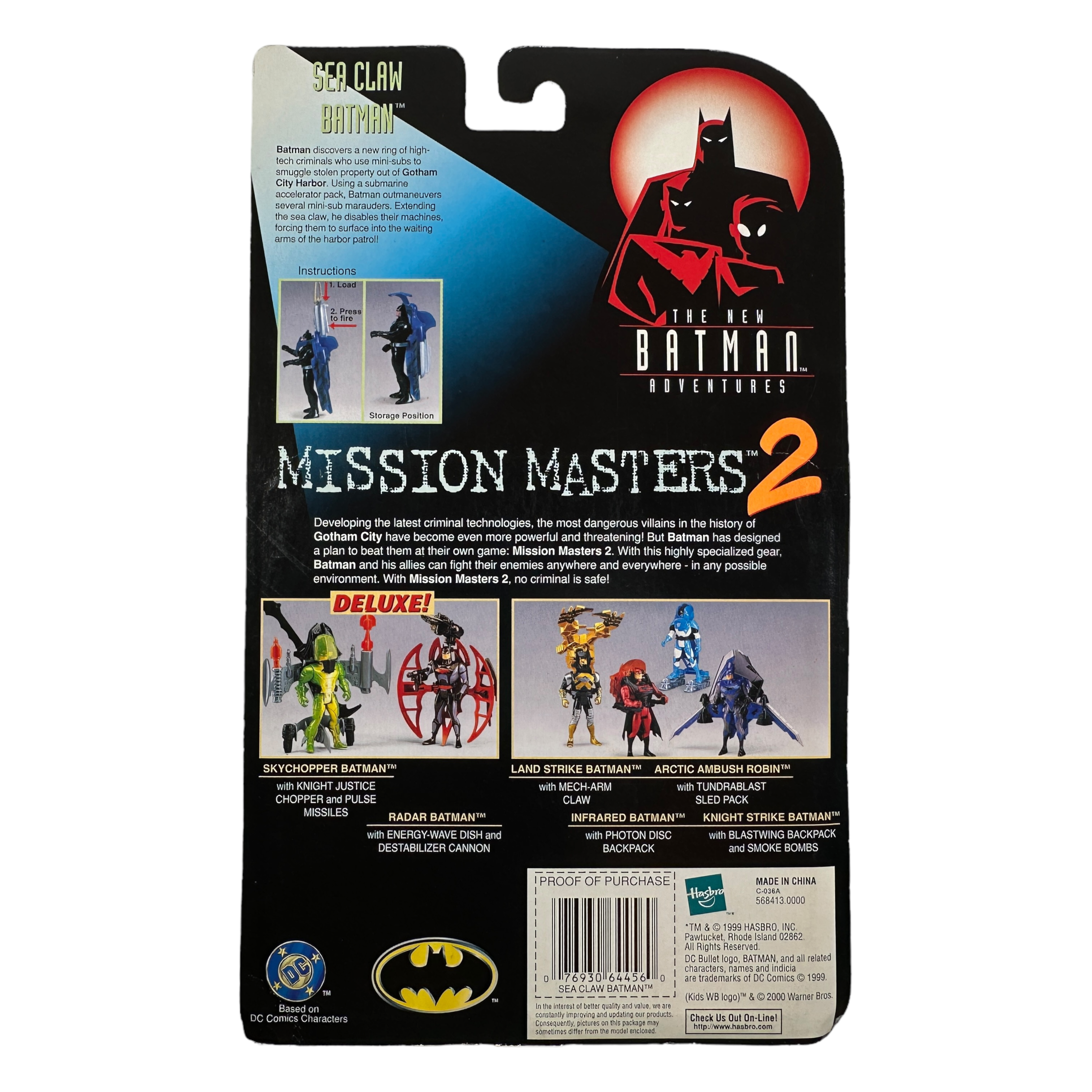 Batman Mission Masters 2 Sea Claw Figure