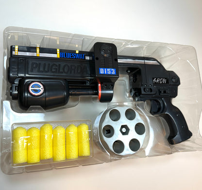 Pluglorda BW-02 Bandai Blue SWAT Vintage Toy