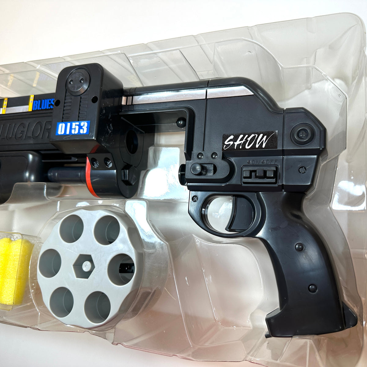 Pluglorda BW-02 Bandai Blue SWAT Vintage Toy