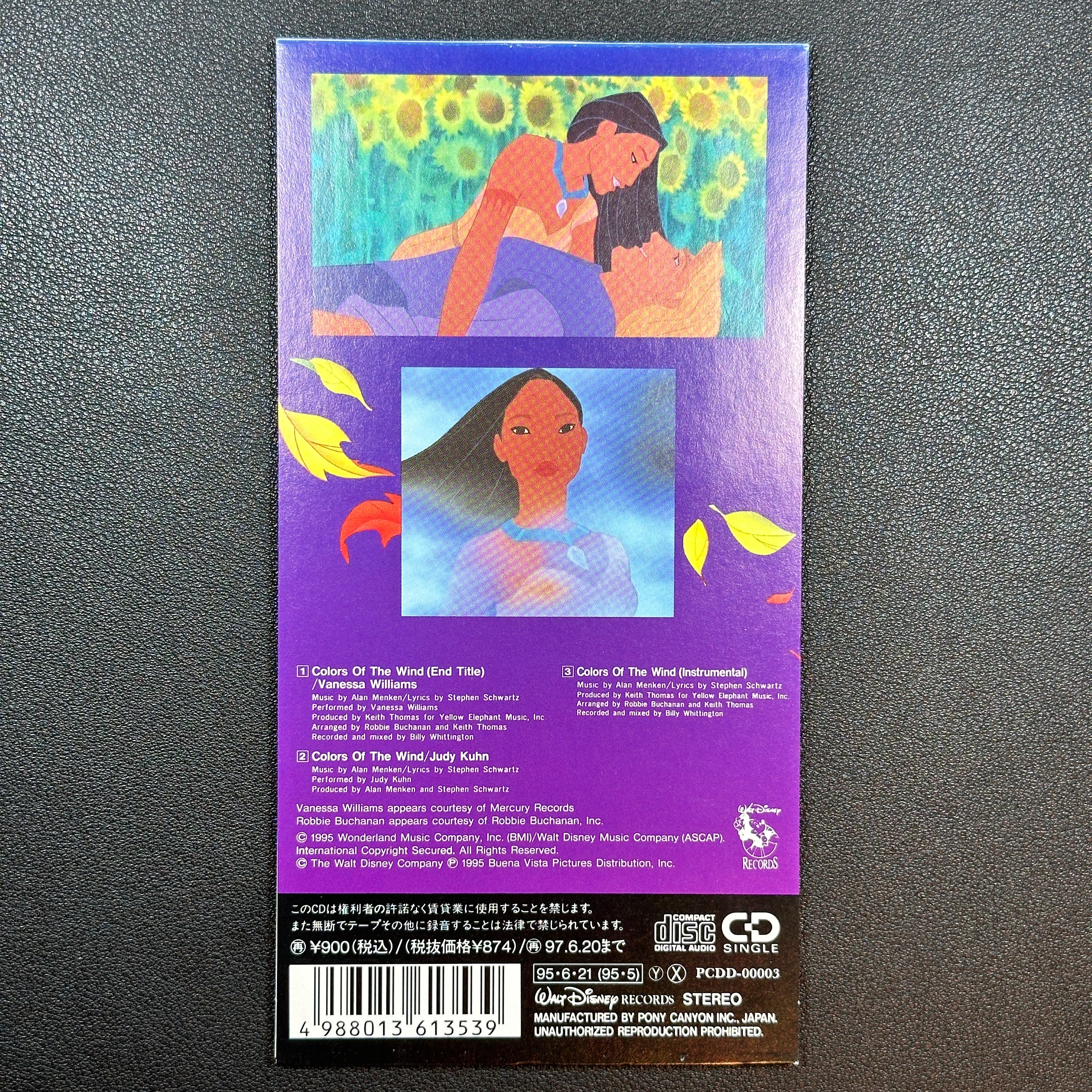 Pocahontas Colors of the Wind CD