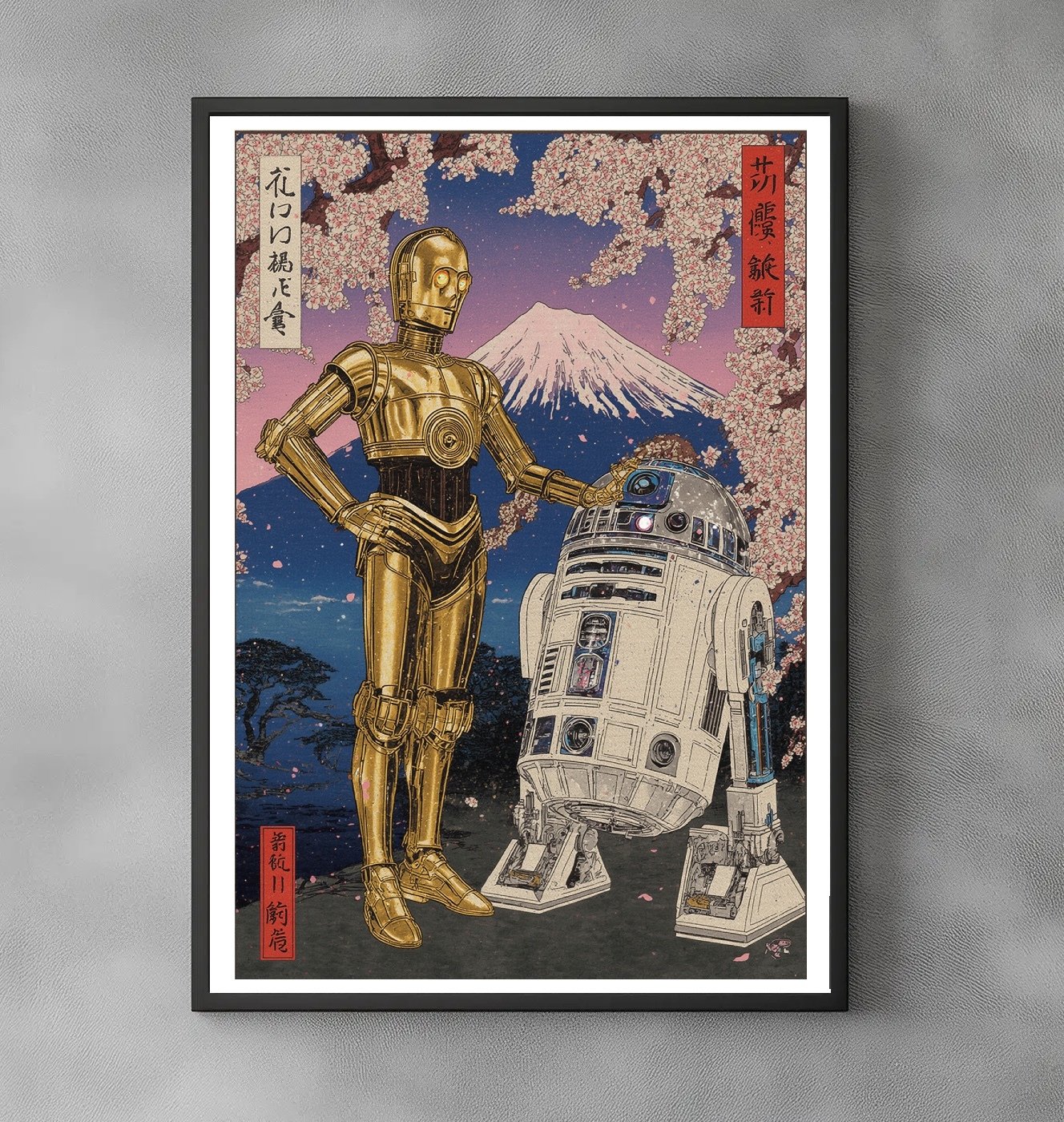 Sato Hageshi - Sakura & Circuits - C-3PO R2D2 - Signed and Numerated 3/10