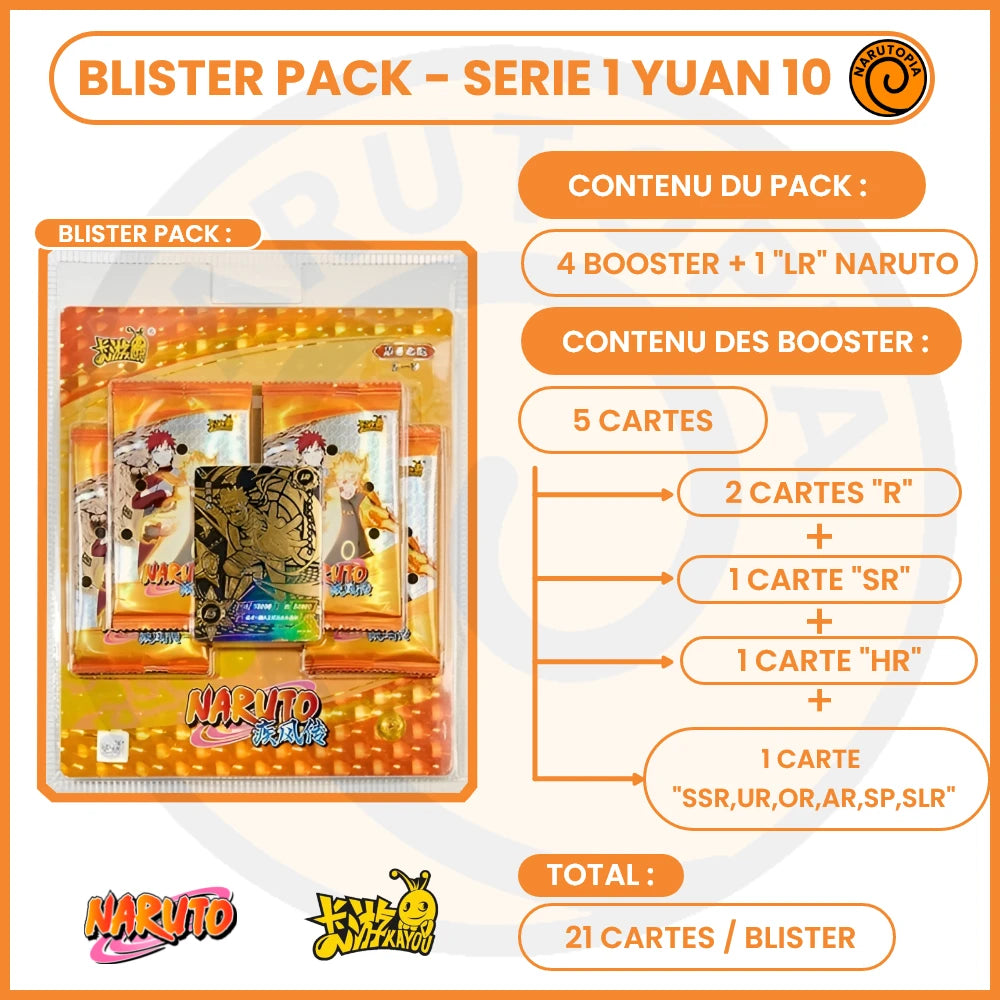 Naruto Kayou Blister Pack Series 1