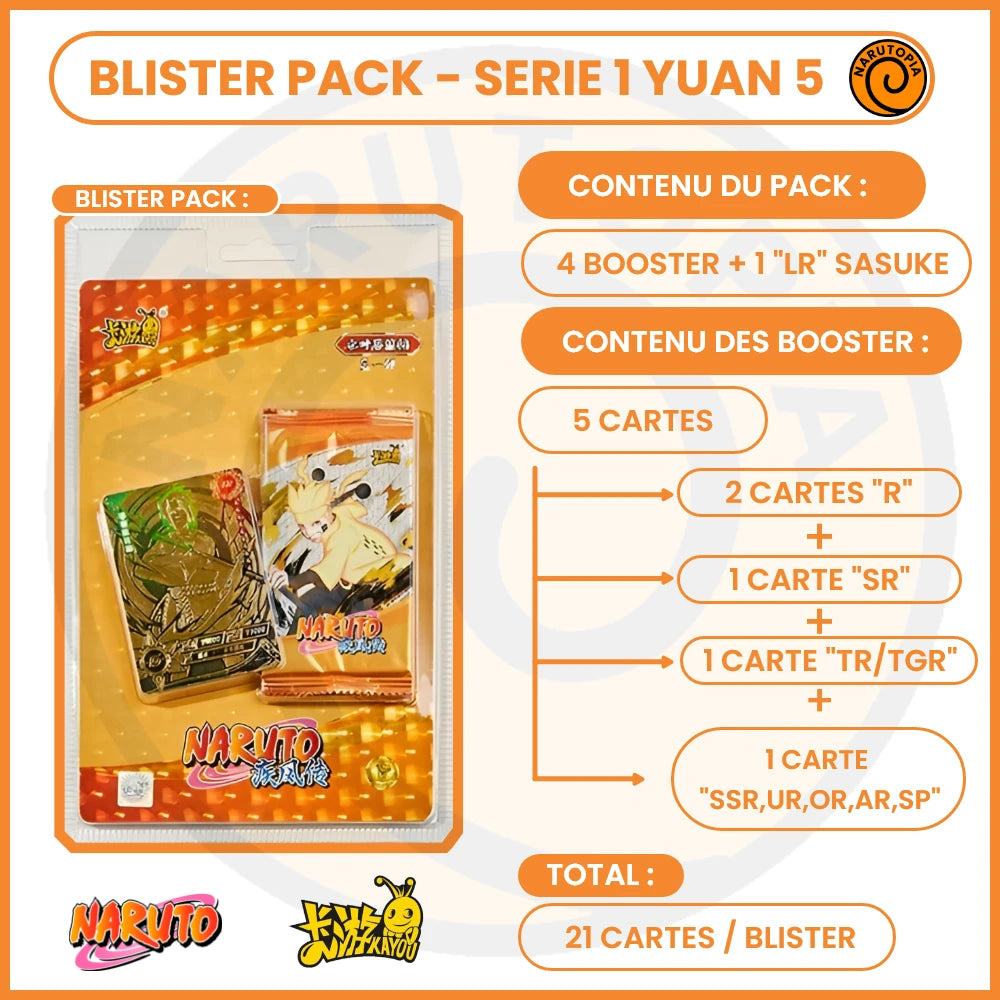 Naruto Blister Pack Series 1