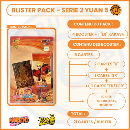 Naruto Blister Pack Series 2 Yuan 5