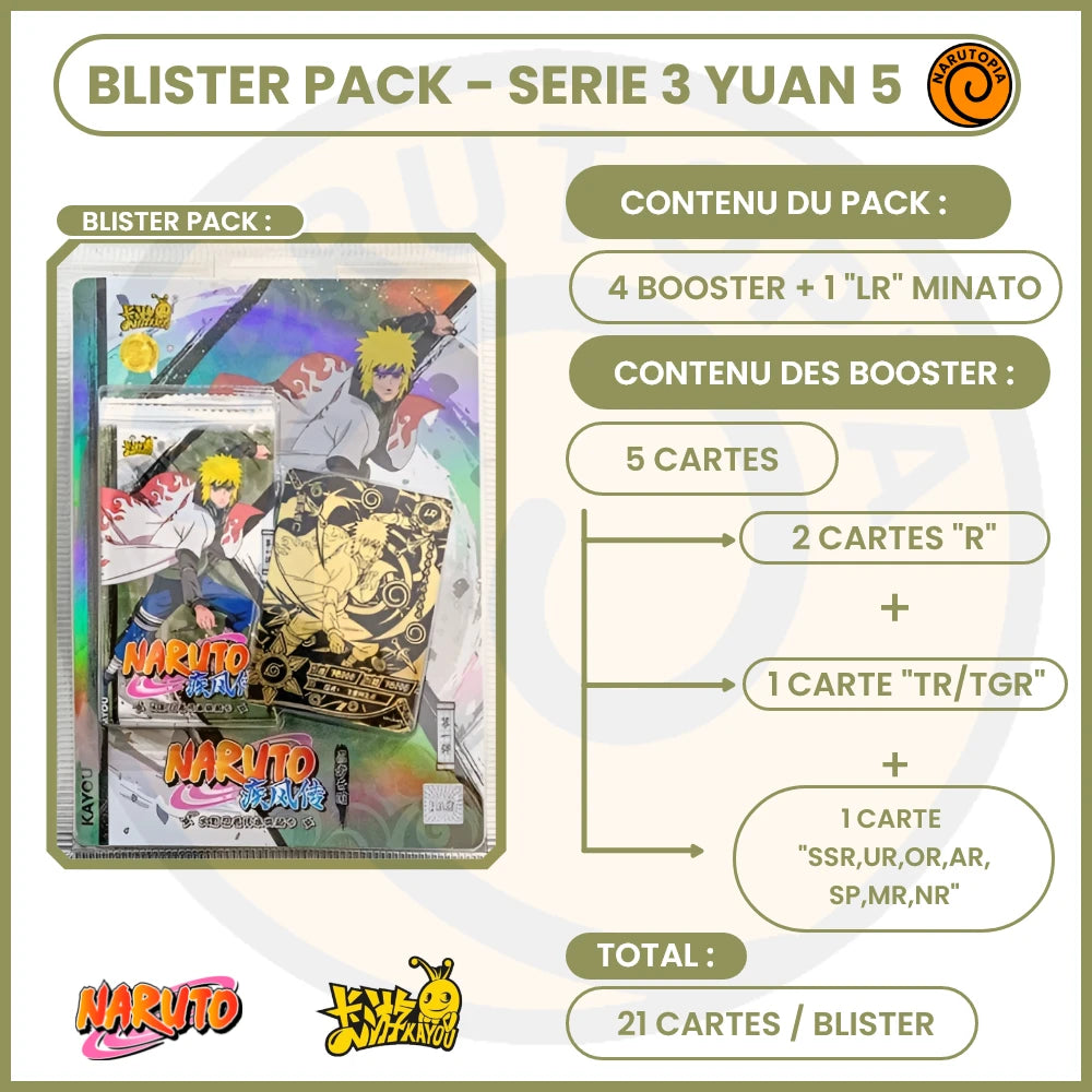 Naruto Blister Pack Series 3 Yuan 5