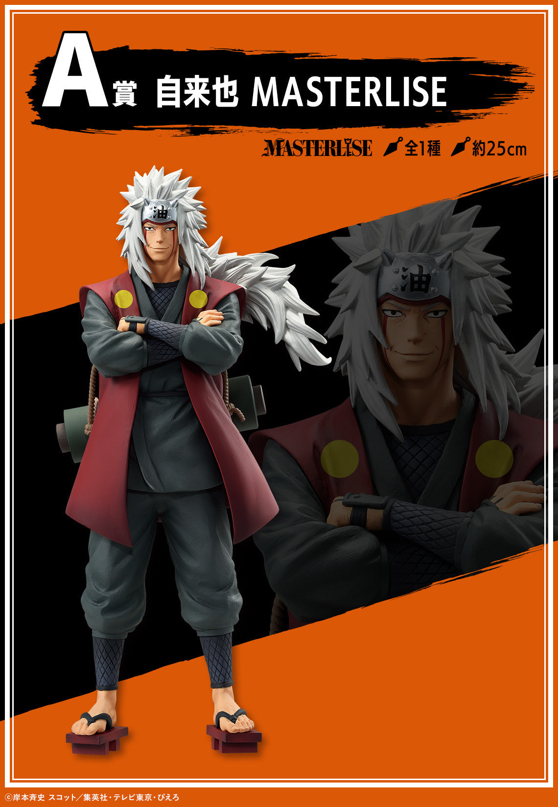 Naruto Shippuden Jiraya Masterlise Figure