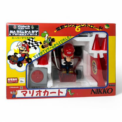 Vintage Nikko Super Mario Kart RC Car Remote Control Toy