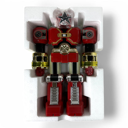 Bandai 1995 DX Red Puncher Deluxe Mecha - Vintage Toy