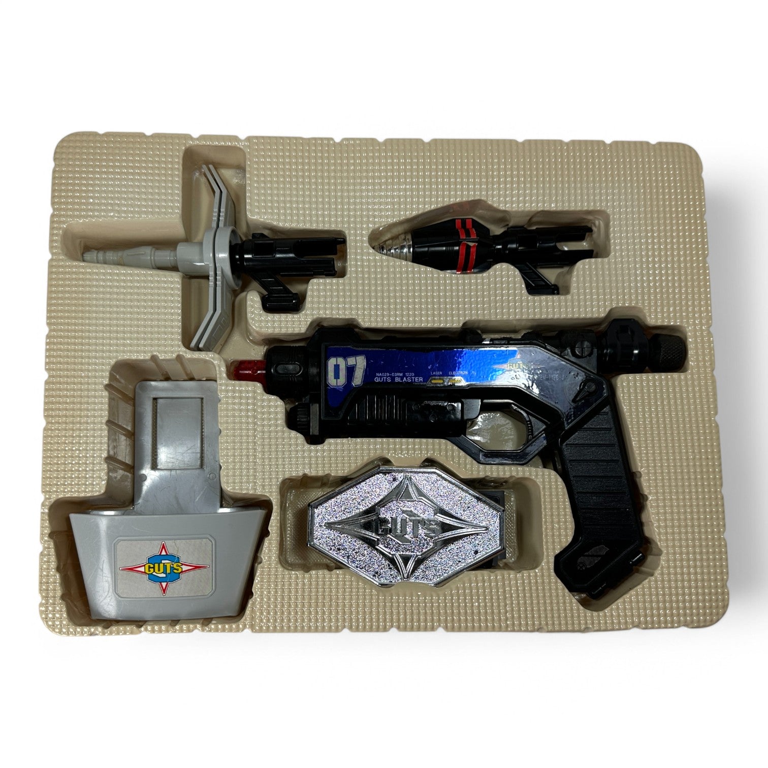 Ultraman Dyna GUTS Blaster Set  Vintage Bandai 1997 Toy 