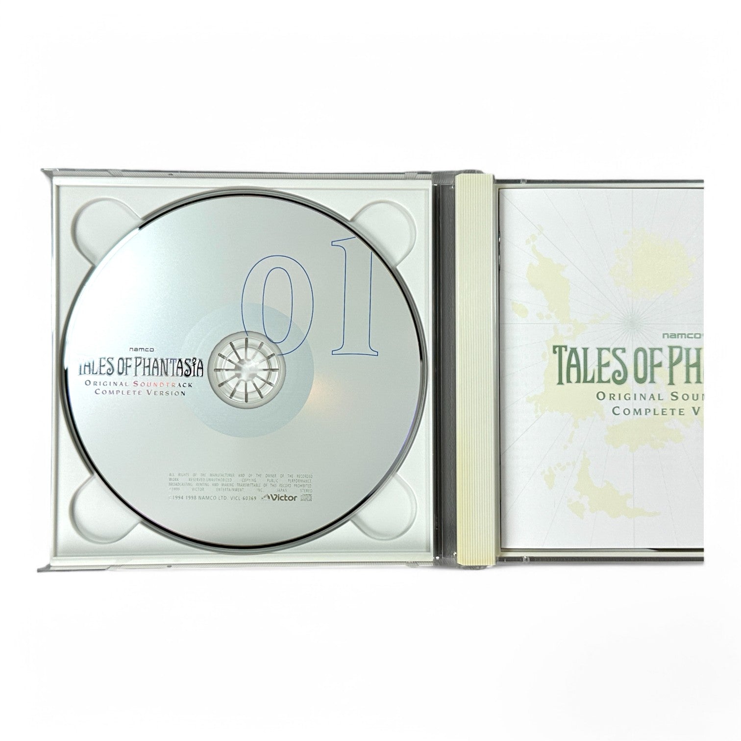 Tales of Phantasia Original Soundtrack (Complete Version) – Namco 1998 Rare 2-CD Set