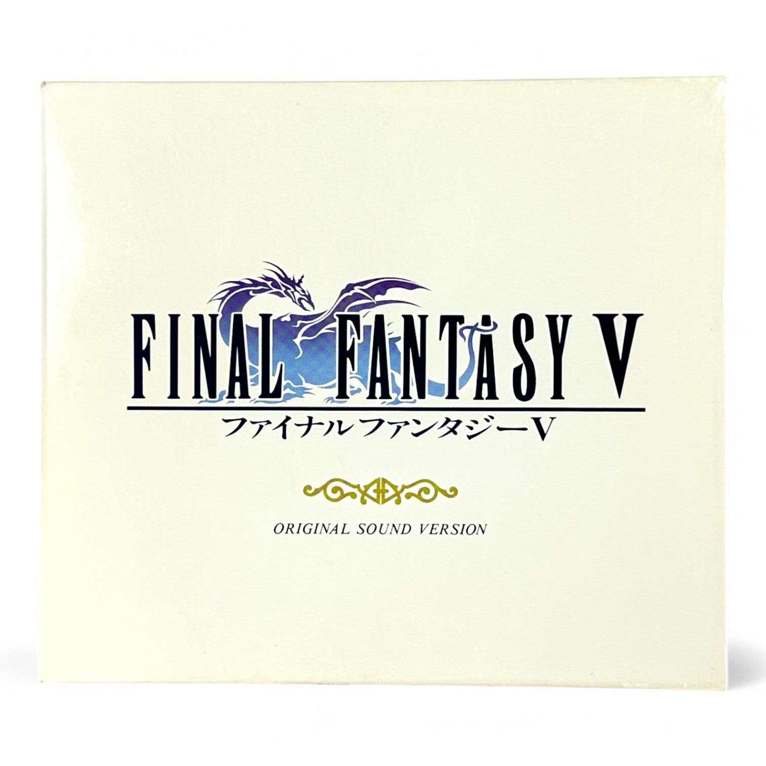 Final Fantasy V Original Sound Version (2-CD Set) – Squaresoft 1992 | Classic RPG Soundtrack