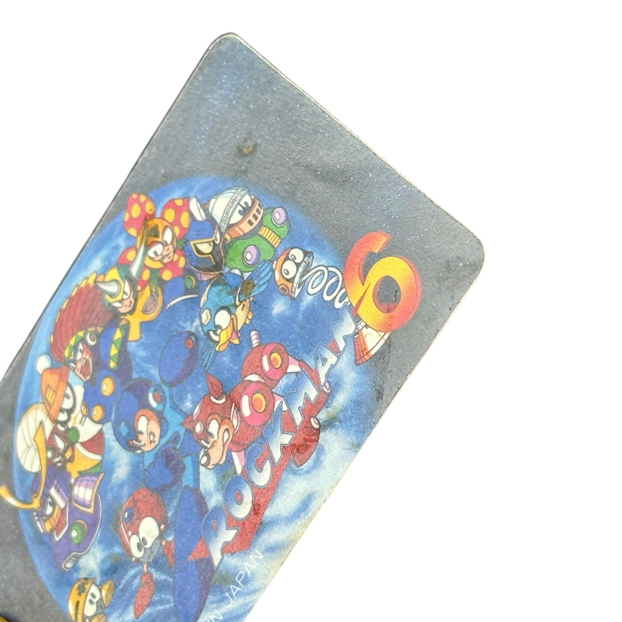 Rockman 6 No.128 Prism Holo Card Bandai Japan Megaman Boss Characters HP 2740