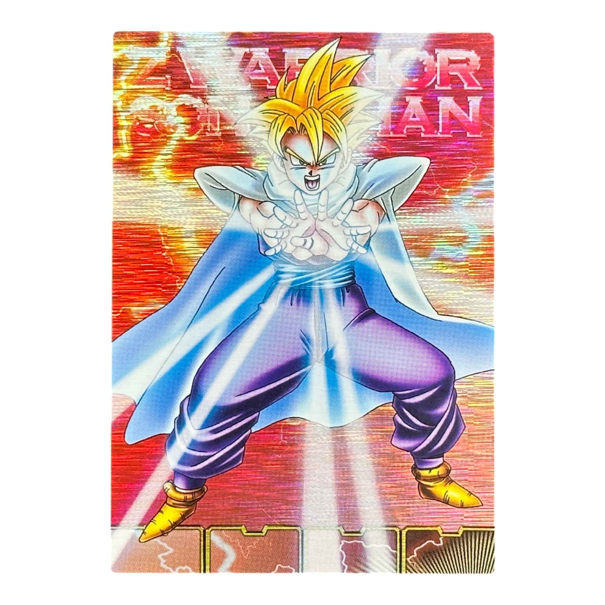 Dragon Ball Z Super Saiyan Son Gohan SSP No.02 Holo Card Ensky Japan Rare Prism Foil