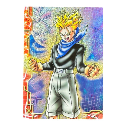 Dragon Ball GT Super Saiyan Trunks SP No.15 Ensky Card Japan Holo Prism DBGT Collectible