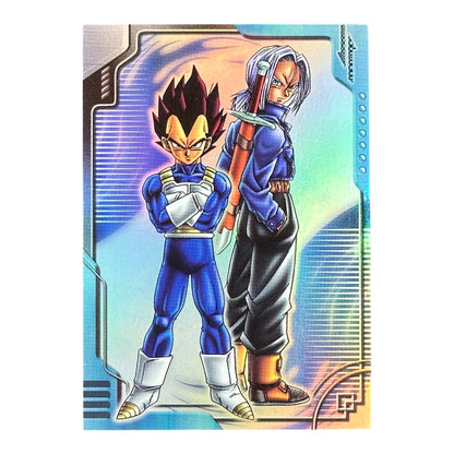 Dragon Ball Z Vegeta & Trunks PK02 Amada Holo Card 2004 Japan DBZ Collectible
