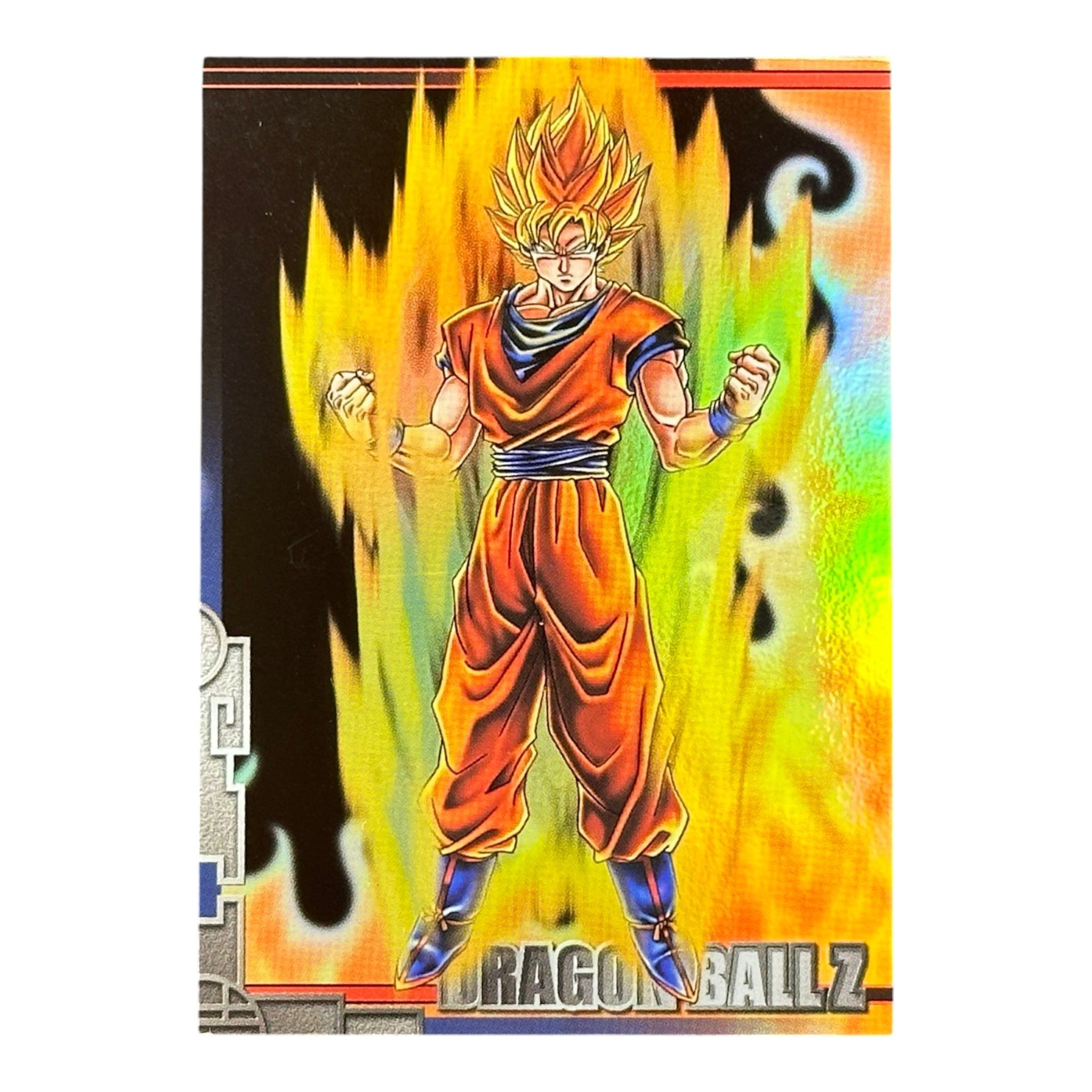 Dragon Ball Z Son Goku Super Saiyan S-14 Amada Holo Card 2003 Japan DBZ Collectible