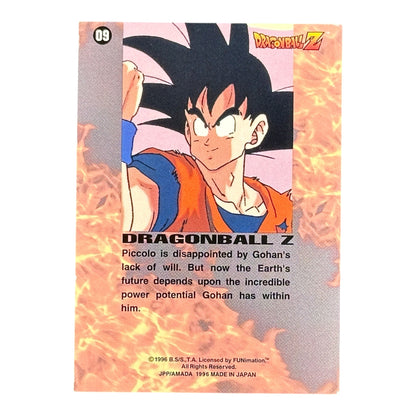 Dragon Ball Z Piccolo Holographic Card No.09 Amada 1996 Prism DBZ Japan Collectible