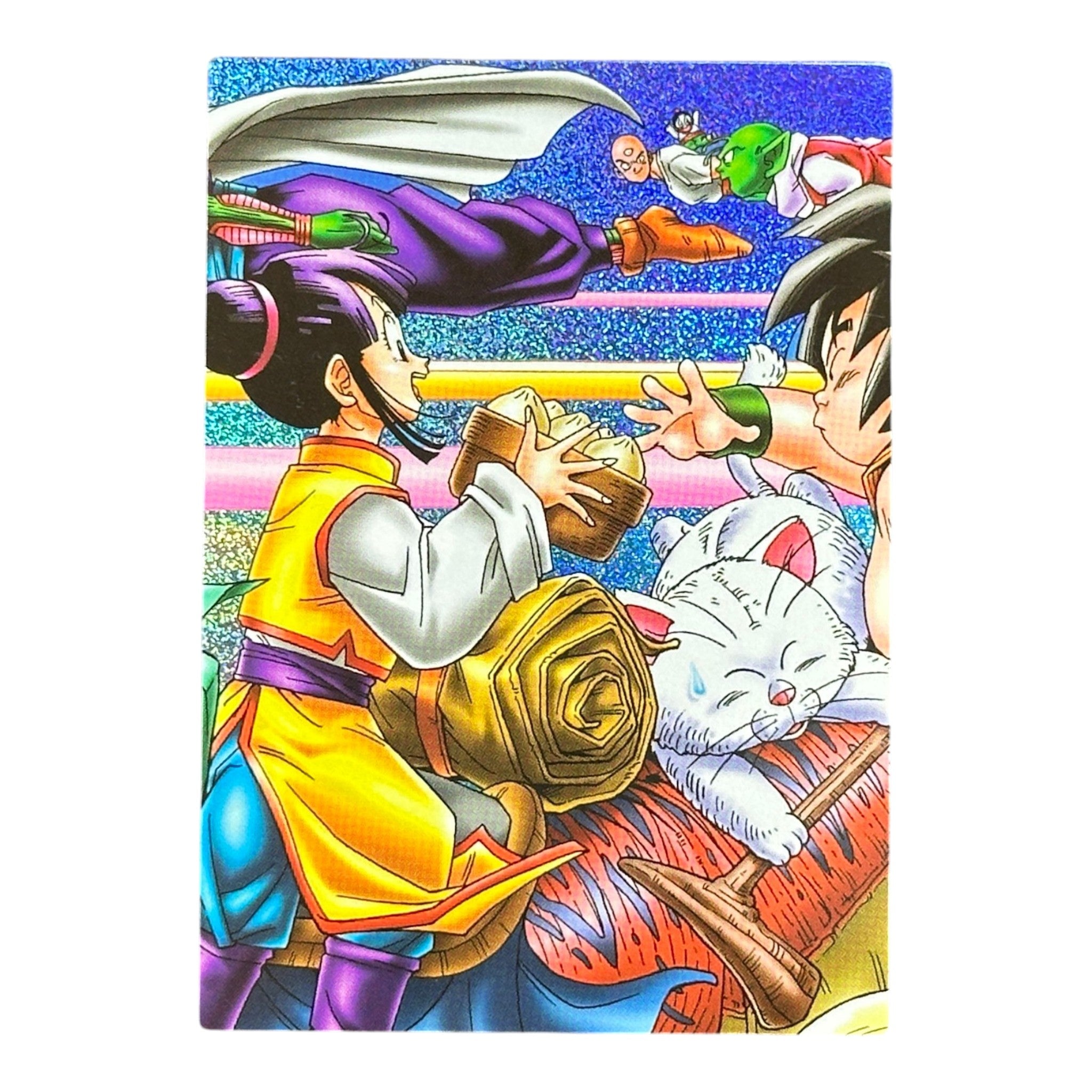 Dragon Ball Z Panorama Puzzle Card SP No.06 Goku Chi-Chi Bulma Shenron Ensky Japan Vintage Anime Card
