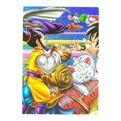 Dragon Ball Z Panorama Puzzle Card SP No.06 Goku Chi-Chi Bulma Shenron Ensky Japan Vintage Anime Card