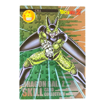 Dragon Ball Z Cell Perfect Form S07 Skill Collection Card Holographic Japanese
