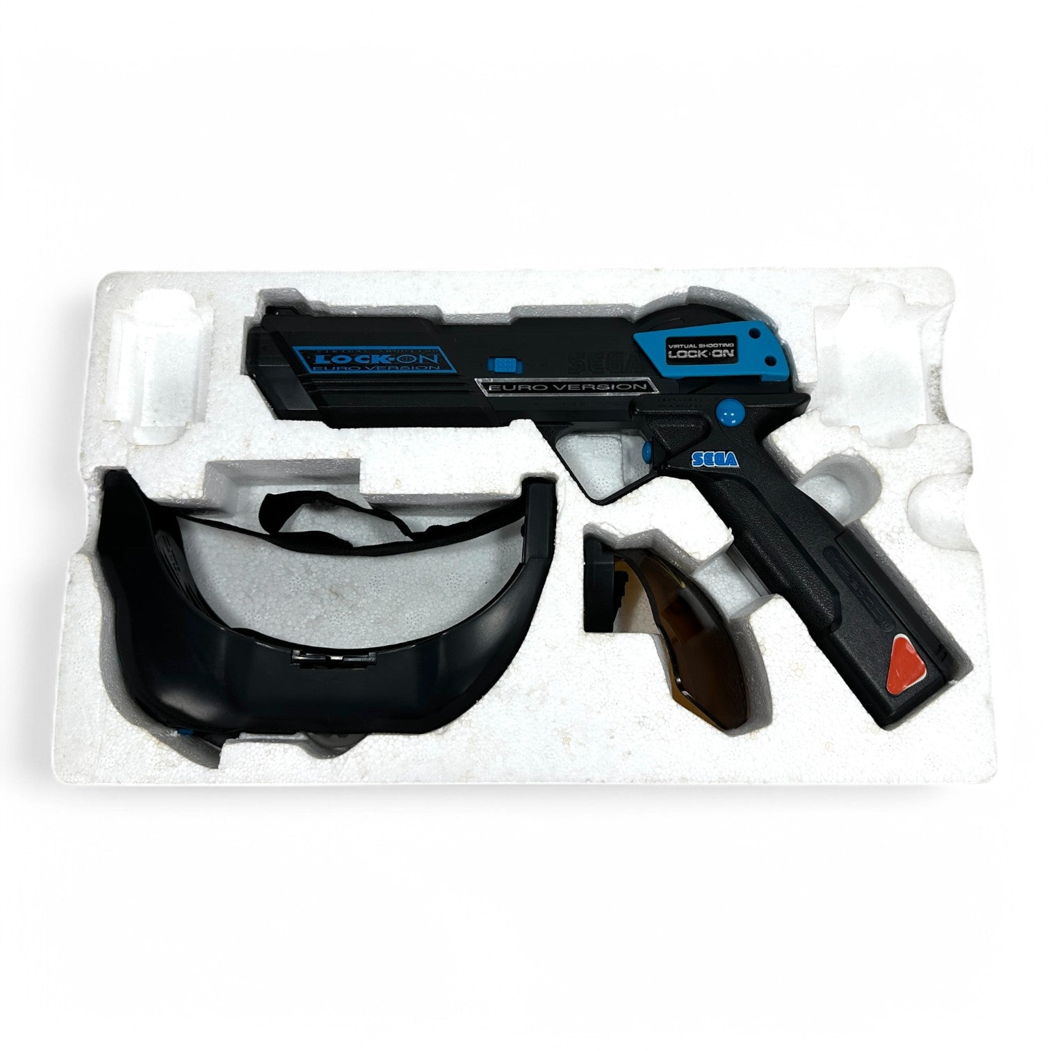 Sega Lock-On Euro Version Vintage Laser Tag Shooting Game 1992