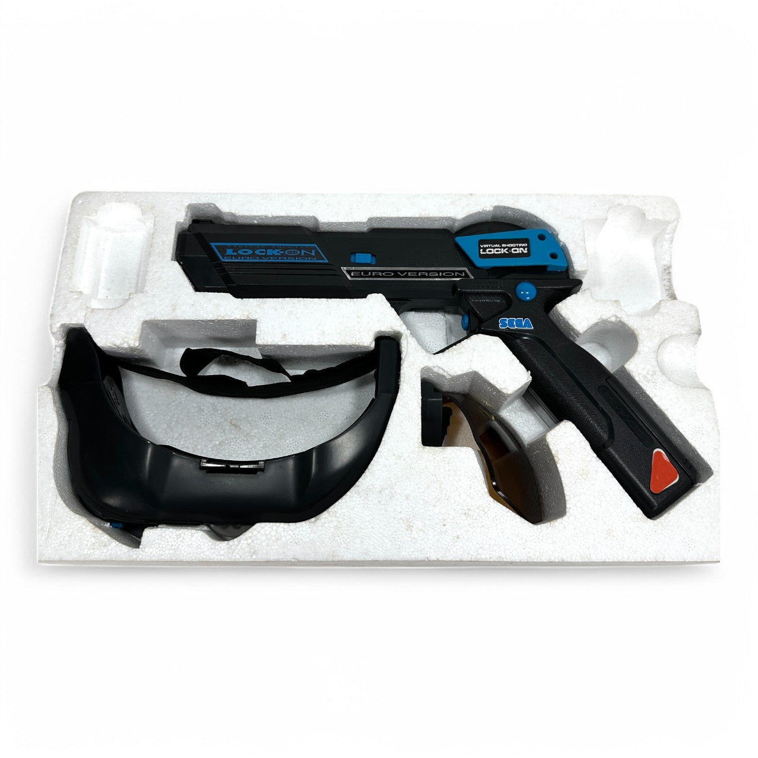 Sega Lock-On Euro Version Vintage Laser Tag Shooting Game 1992