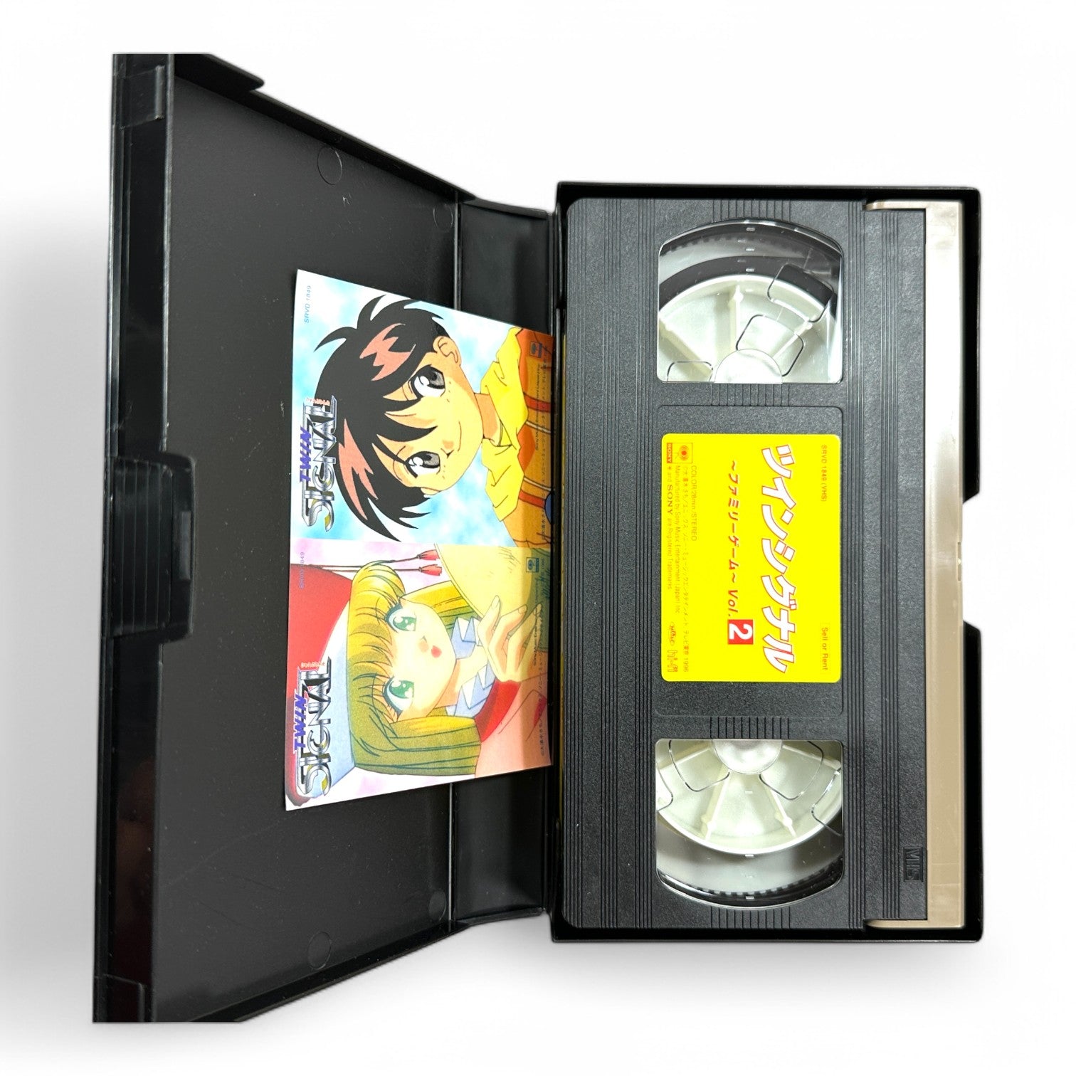 Twin Signal 1996 VHS Cassette Vol. 2 - Rare Japanese Mecha Anime OVA

