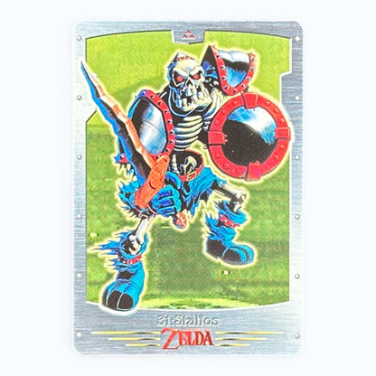 The Legend of Zelda Stalfos Card No.31 Bandai 1999 Japanese Nintendo Vintage Collectible