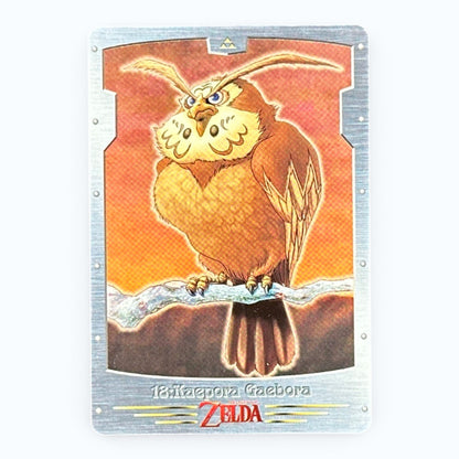 The Legend of Zelda Kaepora Gaebora Card No.18 Bandai 1999 Japanese Nintendo Collectible