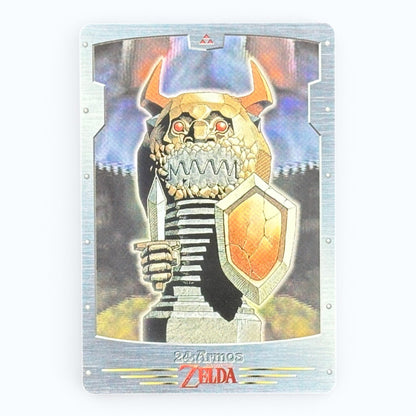 The Legend of Zelda Armos Card No.24 Bandai 1999 Japanese Nintendo Collectible