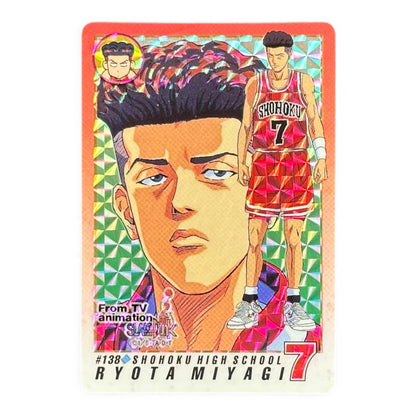Slam Dunk Ryota Miyagi #138 Bandai 1995 Japanese Holo Anime Card Rare Collectible