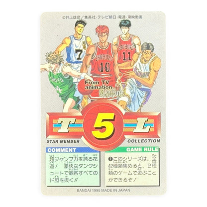 Slam Dunk Hanamichi Sakuragi #64 Bandai 1995 Japanese Holo Anime Card Rare Collectible