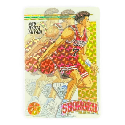 Slam Dunk Ryota Miyagi #95 Bandai 1995 Japanese Holo Anime Card Rare Collectible