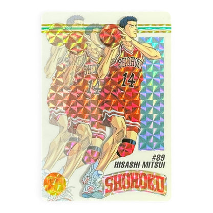 Slam Dunk Hisashi Mitsui #89 Bandai 1995 Japanese Holo Anime Card Rare Collectible