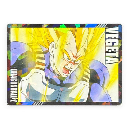 Dragon Ball Z Super Saiyan Vegeta No.006 Ensky Prism Card Japanese Anime Collectible