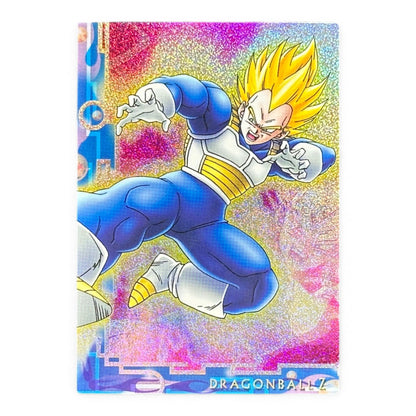 Dragon Ball Z Super Saiyan Vegeta SP No.24 Prism Card Japanese DBZ Holographic