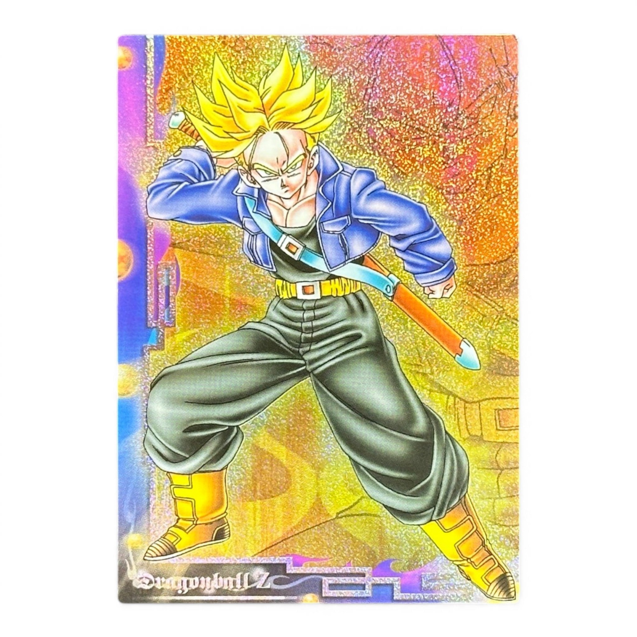 Dragon Ball Z Trunks SP No.14 Prism Card Ensky Japan Super Saiyan