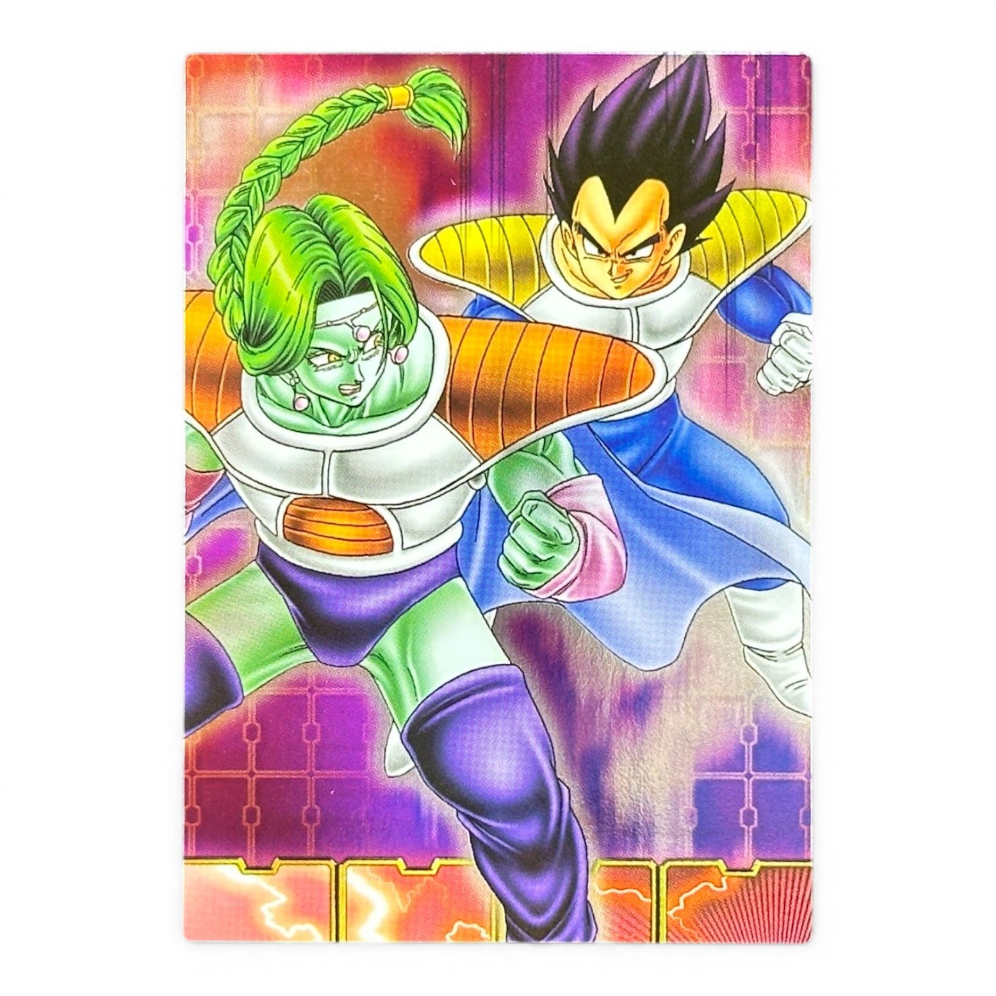 Dragon Ball Z Zarbon vs Vegeta SP No.39 Prism Card Ensky Japan Vintage Holo