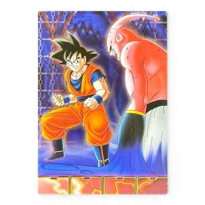 Dragon Ball Z Goku vs Majin Buu SP No.49 Prism Card Ensky Japan Vintage Holo