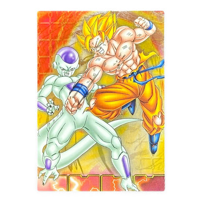 Dragon Ball Z Frieza vs Super Saiyan Goku SP No.41 Prism Card Ensky Japan Vintage Holo