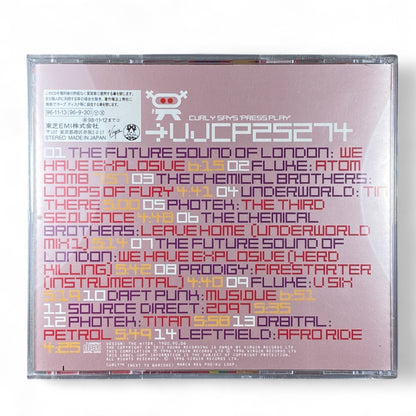 Wipeout 2097 Soundtrack CD Electronica OST with Daft Punk Prodigy Chemical Brothers