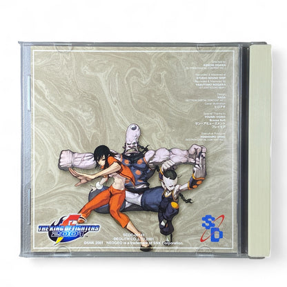The King of Fighters 2001 soundtrack CD with SNK game art