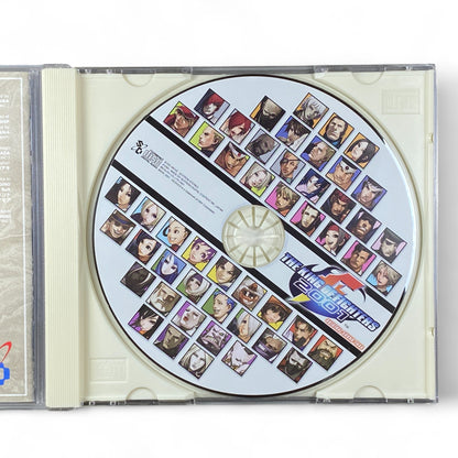 The King of Fighters 2001 soundtrack CD with SNK game art