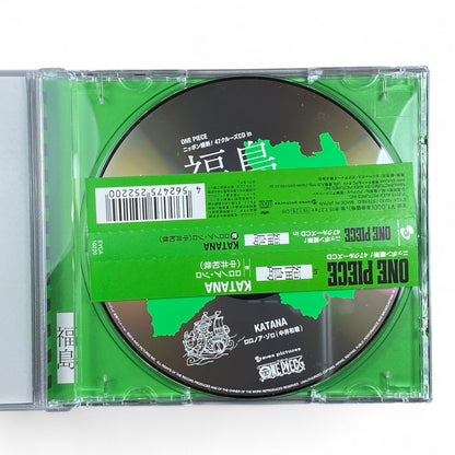 One Piece Roronoa Zoro Katana character song CD with anime artwork