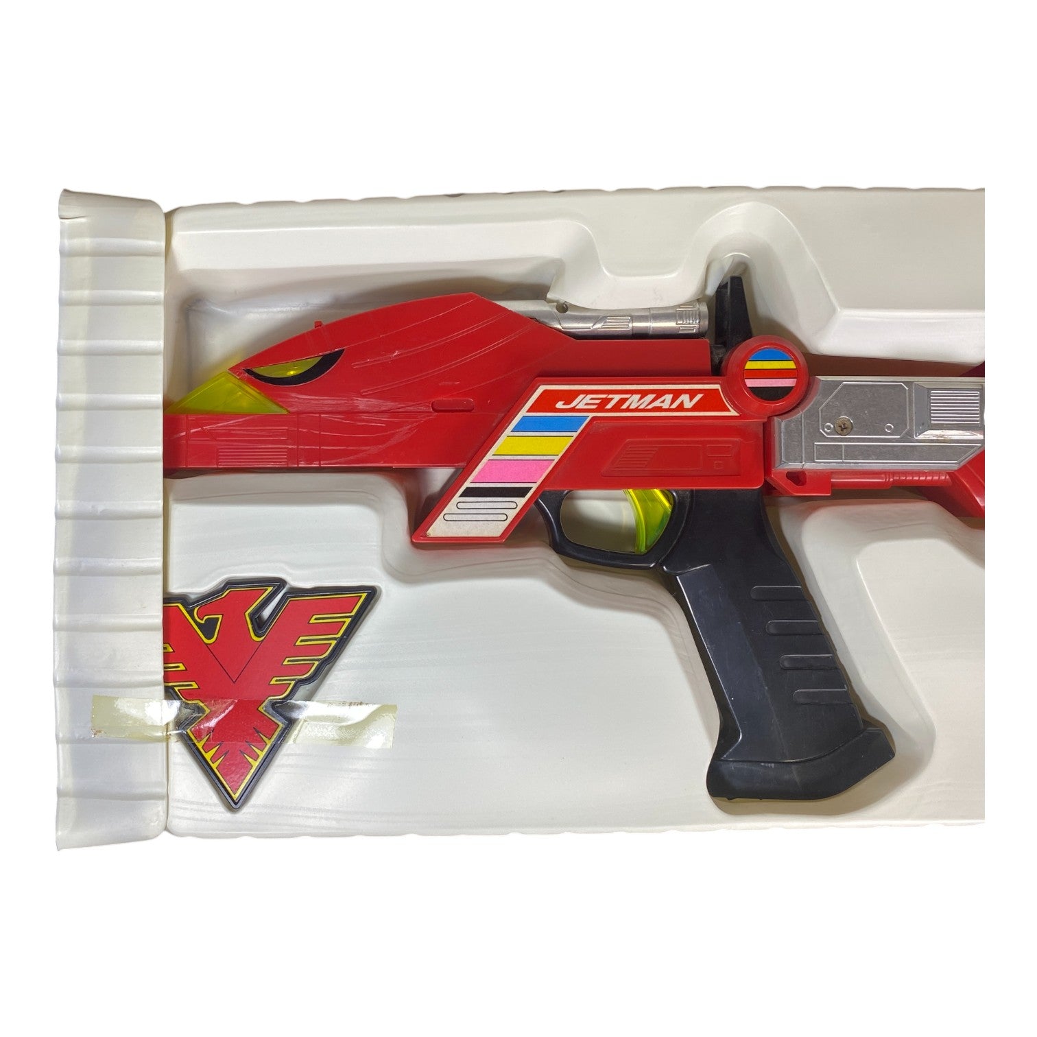Chojin Sentai Jetman Beak Smasher Bandai 1991 Vintage Boxed Toy Used